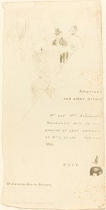 Mr. and Mrs. Alexandre Natanson Invitation