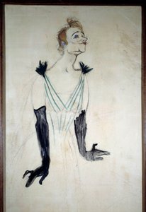 Portrait of the Singer Yvette Guilbert