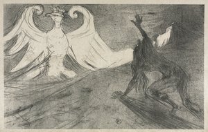 Project for Frontispiece to: Au pied du Sinaï by Henri de Toulouse Lautrec