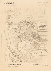 Rosmersholm, Le Gage by Henri de Toulouse Lautrec