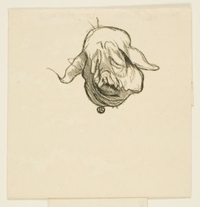 Tailpiece from Au Pied du Sinaï by Henri de Toulouse Lautrec