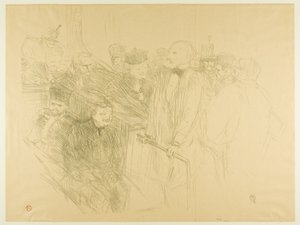 The Arton Trial, Ribot Giving Evidence (second plate)
