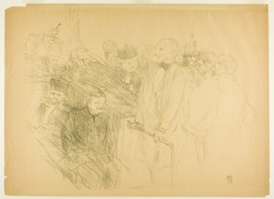 The Arton Trial, Ribot Giving Evidence (second plate)