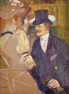 The Englishman William Tom Warrener at the Moulin Rouge
