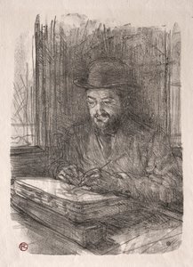 The Good Lithographer by Henri de Toulouse Lautrec