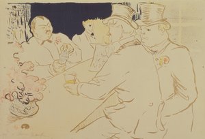 The Irish and American Bar, Rue Royale, for The Chap Book