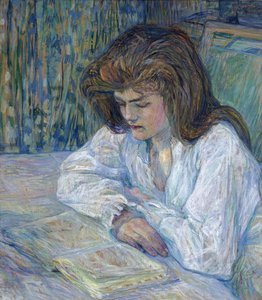The Reader by Henri de Toulouse Lautrec