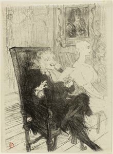 Truffier and Moreno, in Les Femmes Savantes