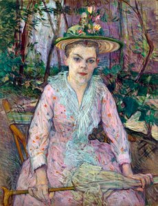 Woman with an Umbrella