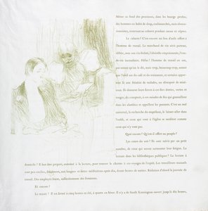 Yvette Guilbert - French Series: No. 8 by Henri de Toulouse Lautrec