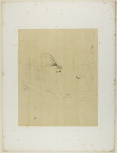 Yvette Guilbert—Pessima from Yvette Guilbert by Henri de Toulouse Lautrec