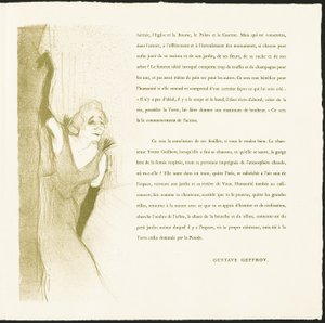 Yvette Guilbert by Henri de Toulouse Lautrec