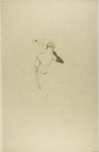 Yvette Guilbert, in Colombine to Pierrot