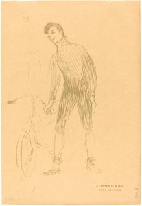 Zimmerman and His Machine by Henri de Toulouse Lautrec
