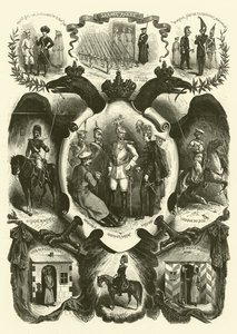 Soldiers and uniforms of the Russian Army by Henri de after Montaut