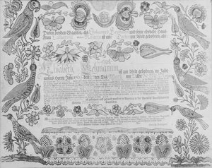 Birth and Baptismal Certificate