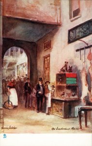 Old London: Old Leadenhall Market by Henrie Pitcher