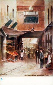 Old London: Ship Tavern Passage, Leadenhall Market by Henrie Pitcher