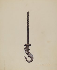 Ceiling Hook by Henrietta S. Hukill