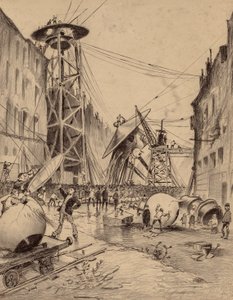 Humans Dissecting Martian War Machines by Henrique Alvim Correa