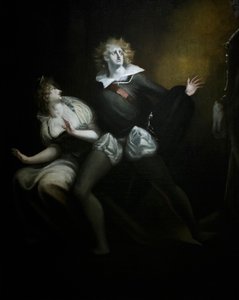 Gertrude, Hamlet and the Ghost of Hamlet