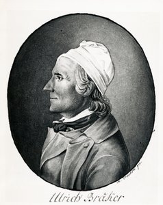 Portrait of Ulrich Braker by Johann Heinrich Füssli