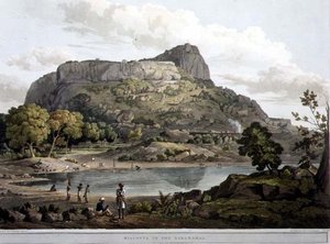 Riacotta in the Baramahal, Plate XII, Engraved by Daniel Havell by Henry (after) Salt