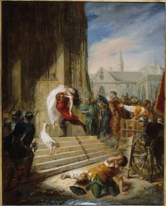 Quasimodo Saves Esmeralda from the Executioners