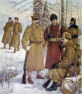 Winter uniforms of the U.S. Army of 1901-07 by Henry Alexander (after) Ogden