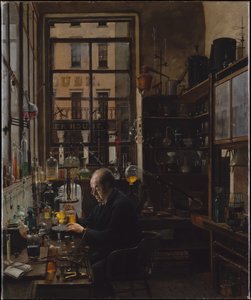 Henry Alexander In The Laboratory by Henry Alexander