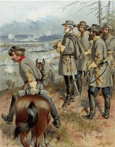 Gen. Robert E. Lee at Fredericksburg, Dec. 13, 1862
