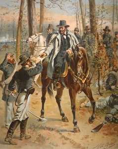 General Grant in the Wilderness Campaign, 5th May 1864 by Henry Alexander Ogden
