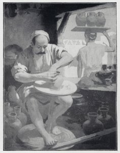An Eastern potter by Henry Andrew Harper