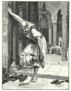 Putting off shoes, an Eastern custom by Henry Andrew Harper