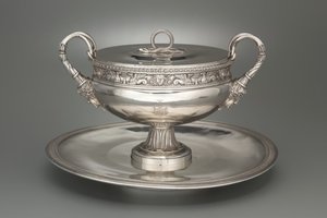 Covered Tureen with Tray