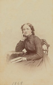 Carte-de-visite portrait of Sally Cadwallader Ely