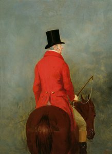 Portrait of Thomas Cholmondeley, first Lord Delamere, on his Hunter: A study for 