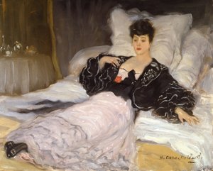 Deep in Thought by Henry Caro Delvaille