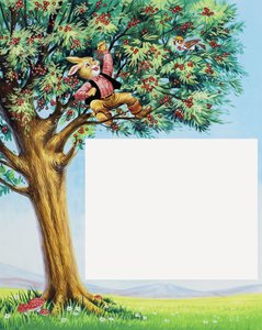 Brer Rabbit in Cherry Tree by Henry Charles Fox