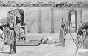 Nabonidus Sending Instructions to Belshazzar by Henry Charles Seppings Wright