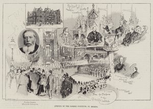 Opening of the Gamble Institute, St Helens by Henry Charles Seppings Wright