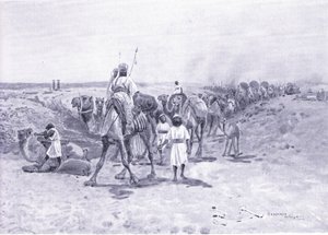 Solomon sends presents to Hiram by Henry Charles Seppings Wright
