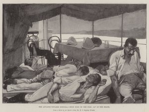 The Advance towards Dongola, High Noon on the Nile, 115° in the Shade by Henry Charles Seppings Wright