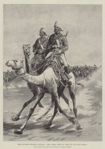 The Advance towards Dongola, the Camel Corps on the Way to Wady Halfa by Henry Charles Seppings Wright