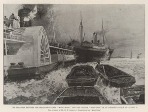 The Collision between the Pleasure-Steamer Koh-i-Noor and the Collier Huguenot in St Clement