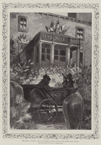 The Queen in Ireland, Visit of Her Majesty to the Convent of the Sacred Heart, Dublin by Henry Charles Seppings Wright