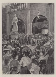 When Jack Comes Home Again, the Naval Brigade of HMS Powerful at the Royal Exchange by Henry Charles Seppings Wright