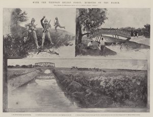 With the Tientsin Relief Force, Humours of the March by Henry Charles Seppings Wright