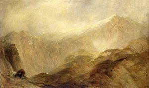 Snowdon by Henry Clarence Whaite