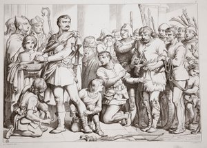 How Hereward Played the Potter and Cheated the King, Illustration from Hereward the Great by Charles Kingsley